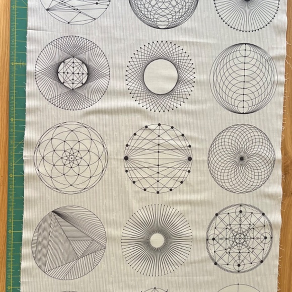 Quilting cotton - vibrant panels from Quantum by Guicy Guice - Picture 4 of 5